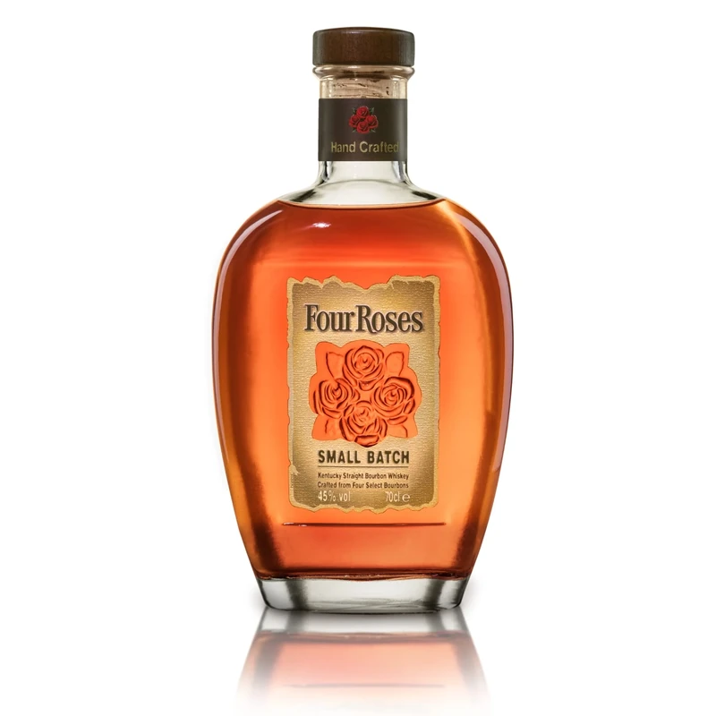 Four Roses Small Batch Kentucky Straight Bourbon Whiskey - 70cl - 45% ABV - Award-Winning Smooth and Mellow Bourbon Whisky - Higher Rye Content Than Most Bourbon's