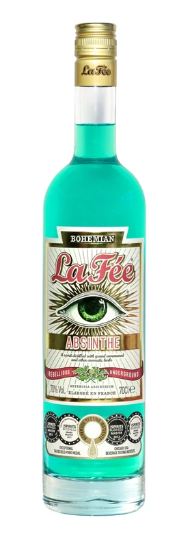 La Fée Bohemian Absinthe 70 cl, 70% ABV, Authentic, Aromatic, Balanced, Modern Absinthe - Image 1