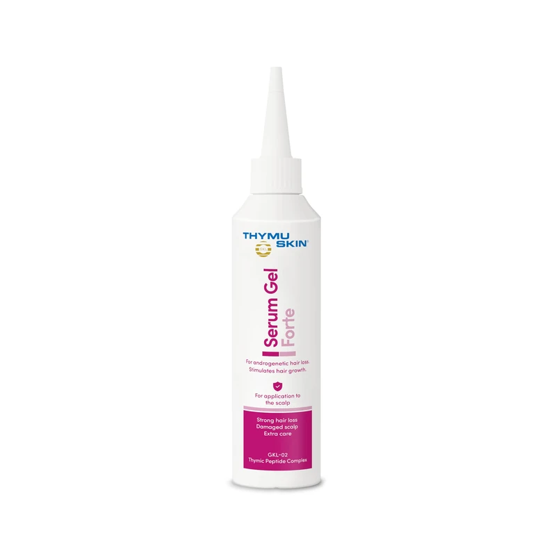 THYMUSKIN Forte Serum Gel: for Hair Loss Due to Chemotherapy. Stimulates Hair Growth (1 x 100 ml) - Image 1