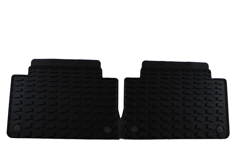 Audi 4L0 061 511 041 Rubber Foot Mat Rear, Black - Image 1