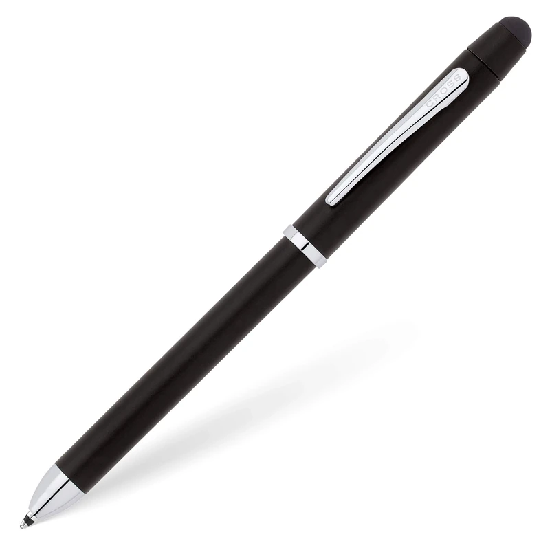 Cross Tech3 Stylus with Pen - Satin Black/Chrome - Image 1