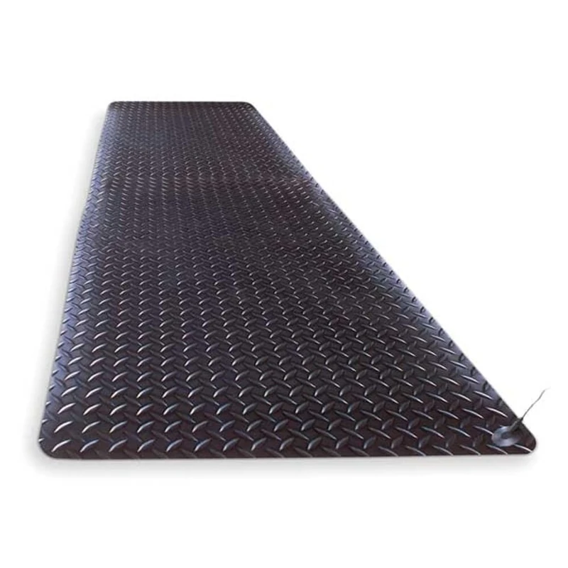 Notrax Mats for Professional Use 826S0312BL Diamond Stat static dissipative anti-fatigue mat, BLACK