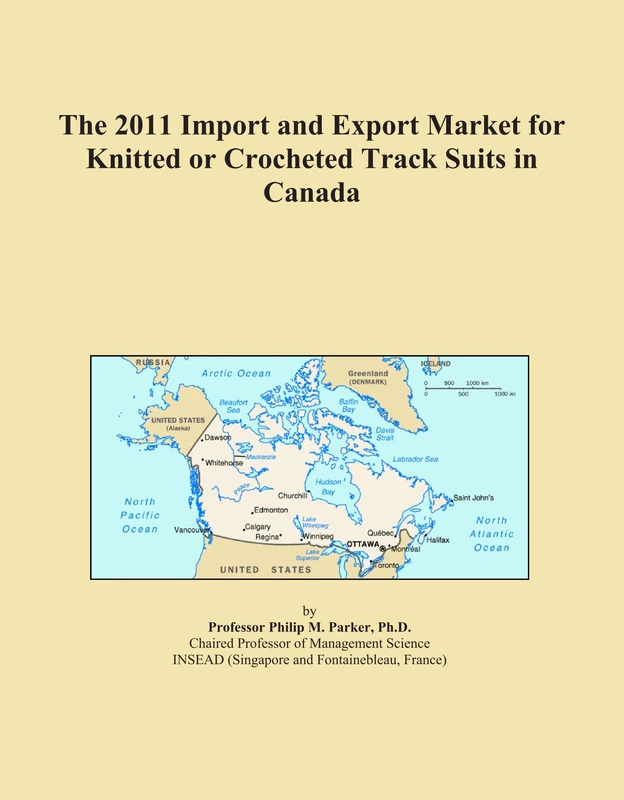 2011 Import Export Market Knitted Crocheted Track Suits Canada