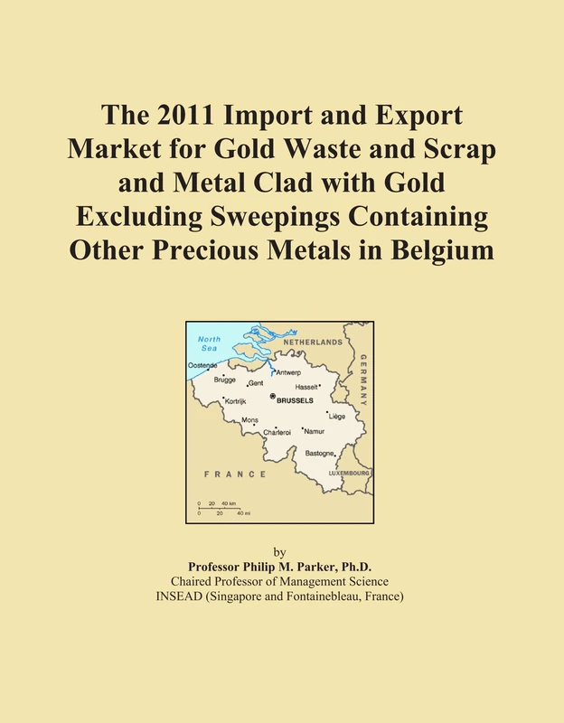 The 2011 Import and Export Market for Gold Waste and Scrap and Metal Clad with Gold Excluding Sweepings Containing Other Precious Metals in Belgium