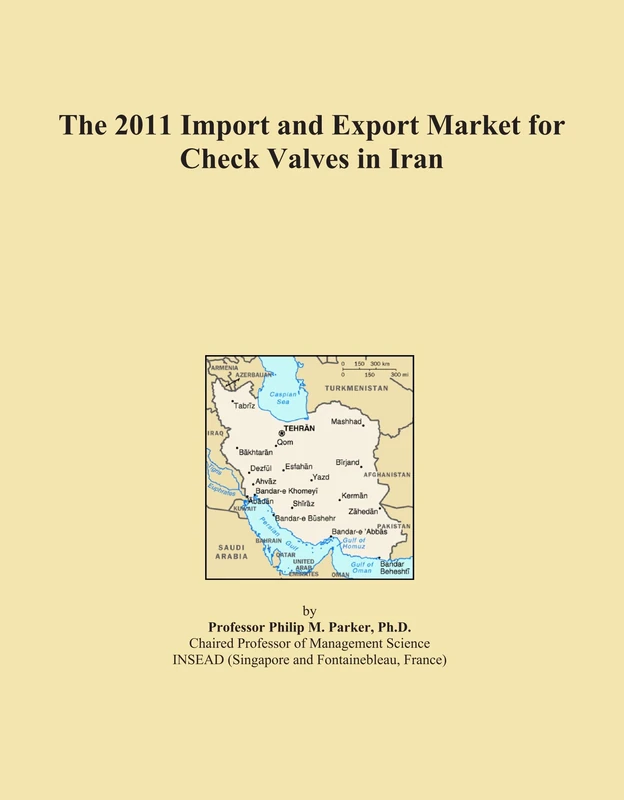 2011 Import Export Market Check Valves Iran - Trade Report