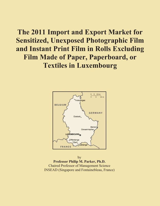The 2011 Import and Export Market for Sensitized, Unexposed Photographic Film and Instant Print Film in Rolls Excluding Film Made of Paper, Paperboard, or Textiles in Luxembourg