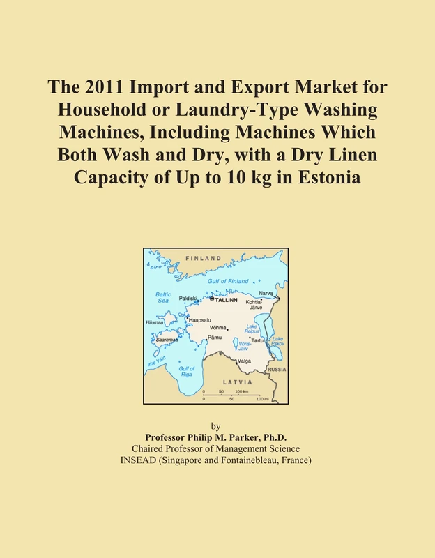 The 2011 Import and Export Market for Household or Laundry-Type Washing Machines, Including Machines Which Both Wash and Dry, with a Dry Linen Capacity of Up to 10 kg in Estonia - Image 1
