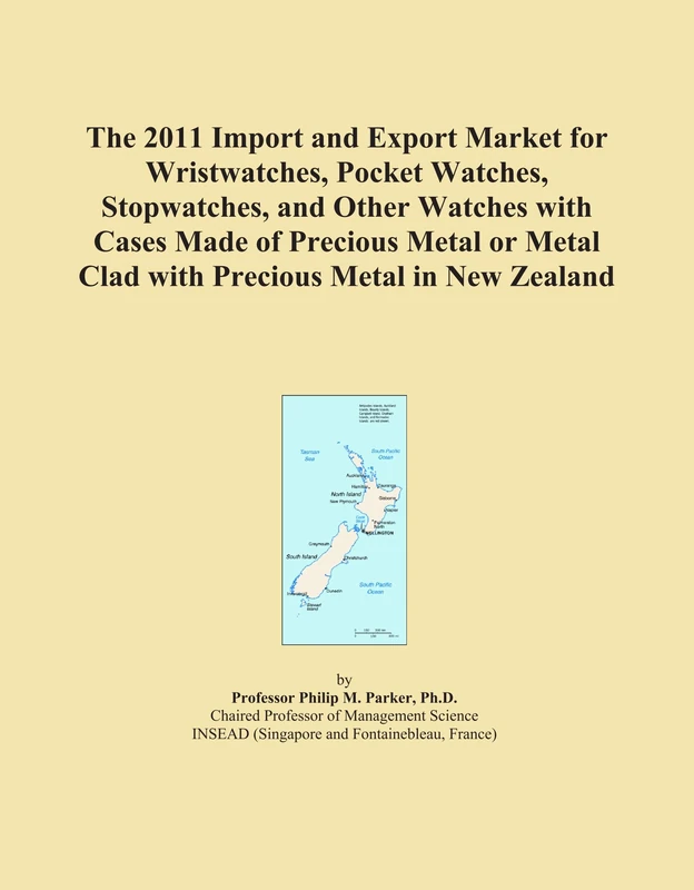 The 2011 Import and Export Market for Wristwatches, Pocket Watches, Stopwatches, and Other Watches with Cases Made of Precious Metal or Metal Clad with Precious Metal in New Zealand