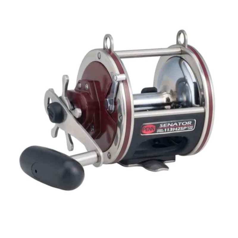 Penn Special Senator Star Drag Conventional Nearshore/Offshore Fishing Reel, HT-100 Star Drag, Max of 20lb | 9.0kg, Machined and Anodized Aluminum Spool