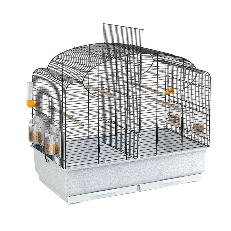 Ferplast Ferplast Bird Cage Canaries Cage CANTO Exotic Bird Cage, Reproduction Breeding Cage with Partition and Accessories, 71 x 38 xh 60.5 cm. - Image 1