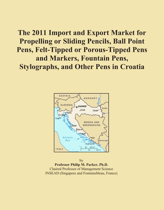 The 2011 Import and Export Market for Propelling or Sliding Pencils, Ball Point Pens, Felt-Tipped or Porous-Tipped Pens and Markers, Fountain Pens, Stylographs, and Other Pens in Croatia