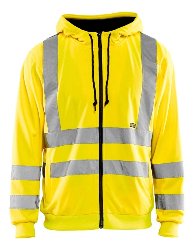 Blakläder 334619743300XL Size X-Large "High Vis" Hooded Sweater - Yellow