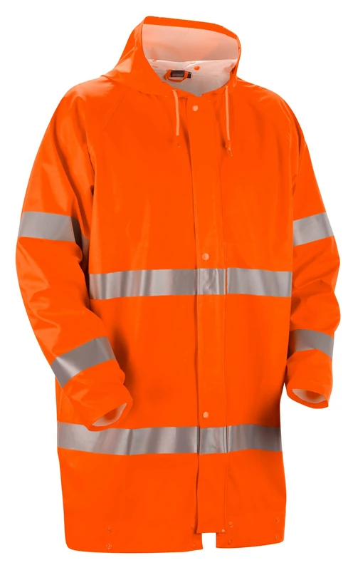 Blaklader Workwear High Vis Rain Jacket Orange Size S
