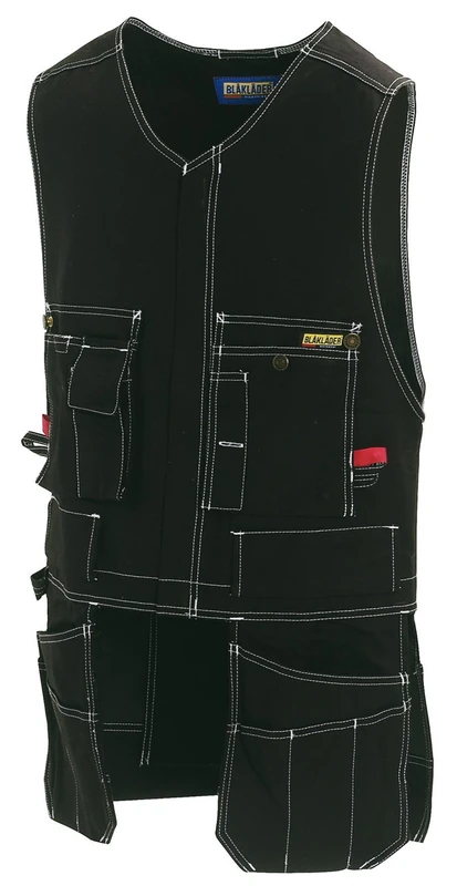 Blakläder 310513709900S Size Small Waistcoat - Black