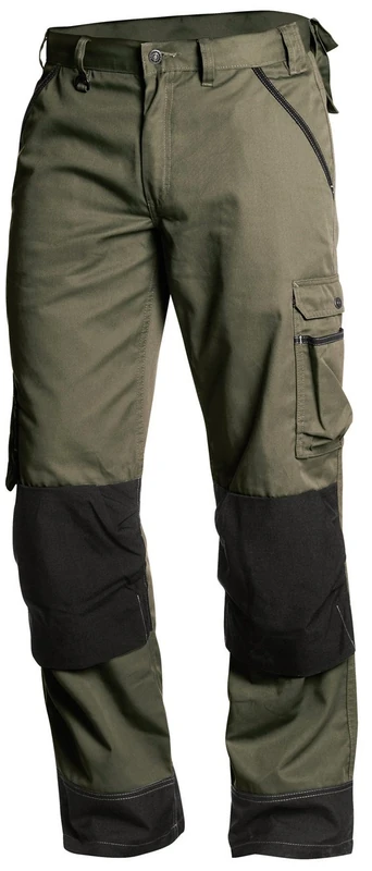 Blakläder 145418354699C44 Size C44 Garden Trousers - Army Green/Black - Image 1