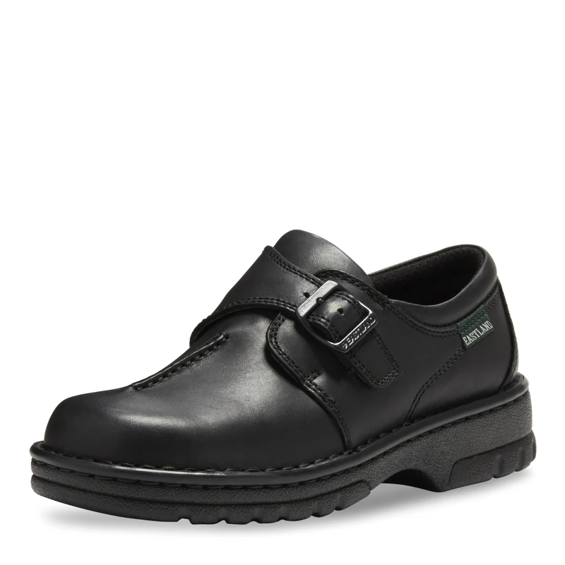 Eastland Womens Syracuse Slip-On Loafer, Brown Leather, 6, Black, 7.5 UK