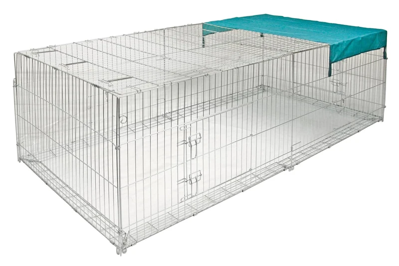 Kerbl Outdoor Pen with Escape Lock, 230 x 115 x 70 cm - Image 1