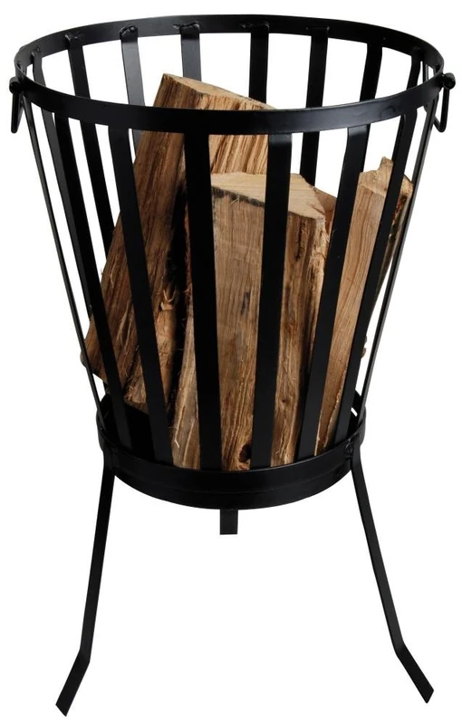 Esschert FF69 Fallen Fruits Patio Brazier, Black