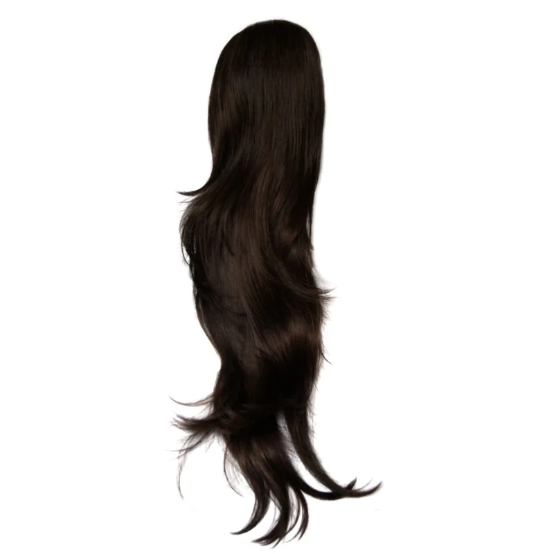 Hothair 28-inch Glam Clip in Ponytail Chocolate Copper