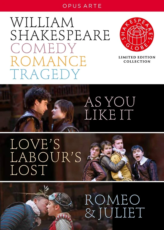 Shakespeare's Globe: Comedy, Romance, Tragedy [DVD] [2010] [NTSC]