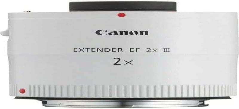 Canon 242R241 Extender EF 2x III, White/Black