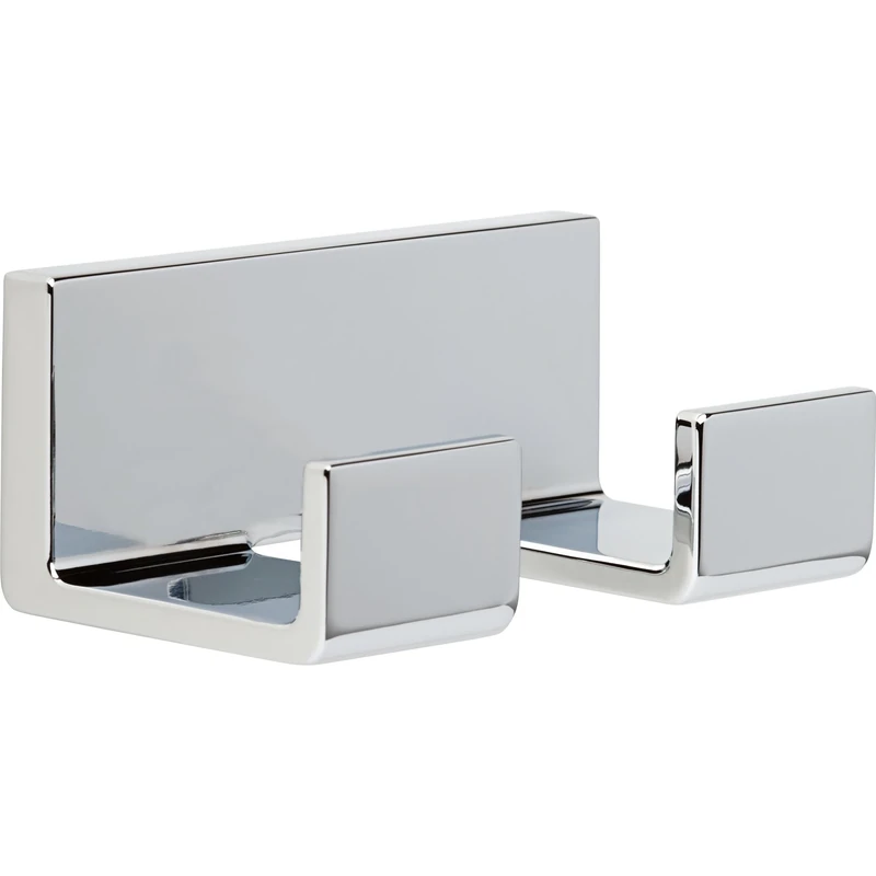 Delta Faucet 77736 Vero Double Robe Hook, Polished Chrome