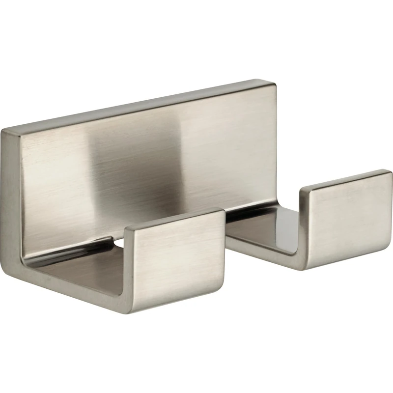 Delta Faucet 77736-SS Vero Double Robe Hook, Brilliance Stainless Steel