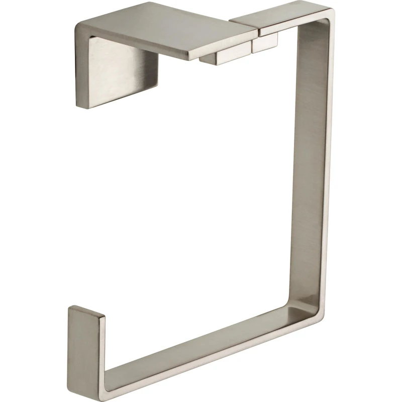 Delta Faucet 77746-SS Vero Towel Ring, Brilliance Stainless Steel,5.00 x 9.00 x 10.00 inches - Image 1