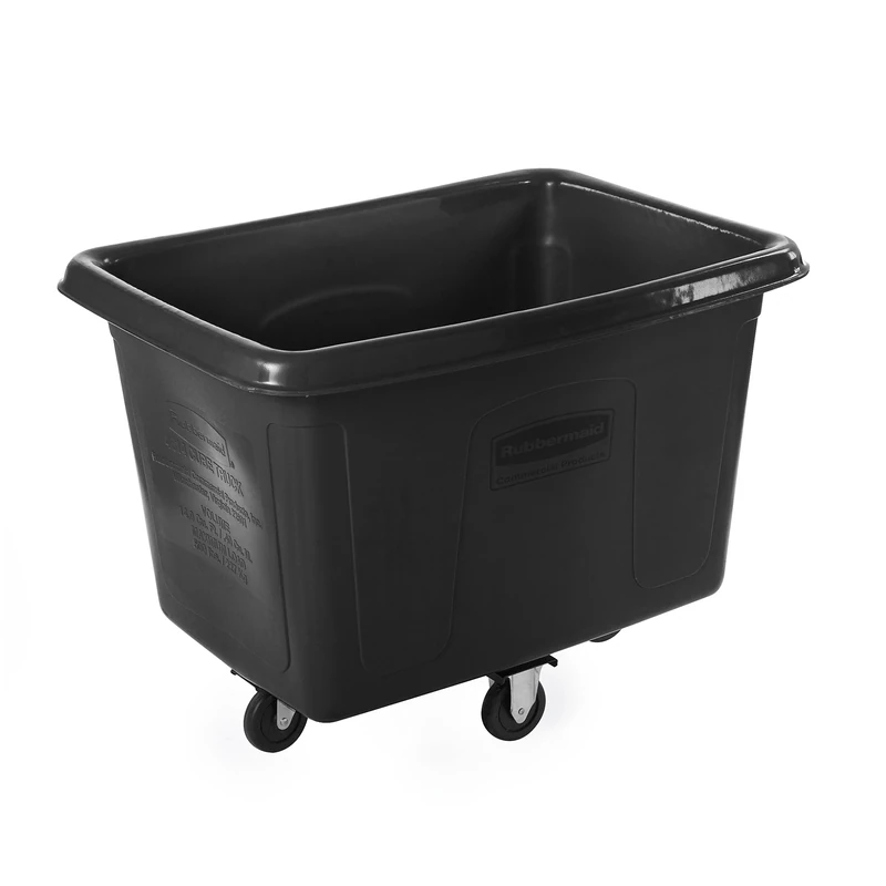 Rubbermaid 0.4m Cube Truck - Black