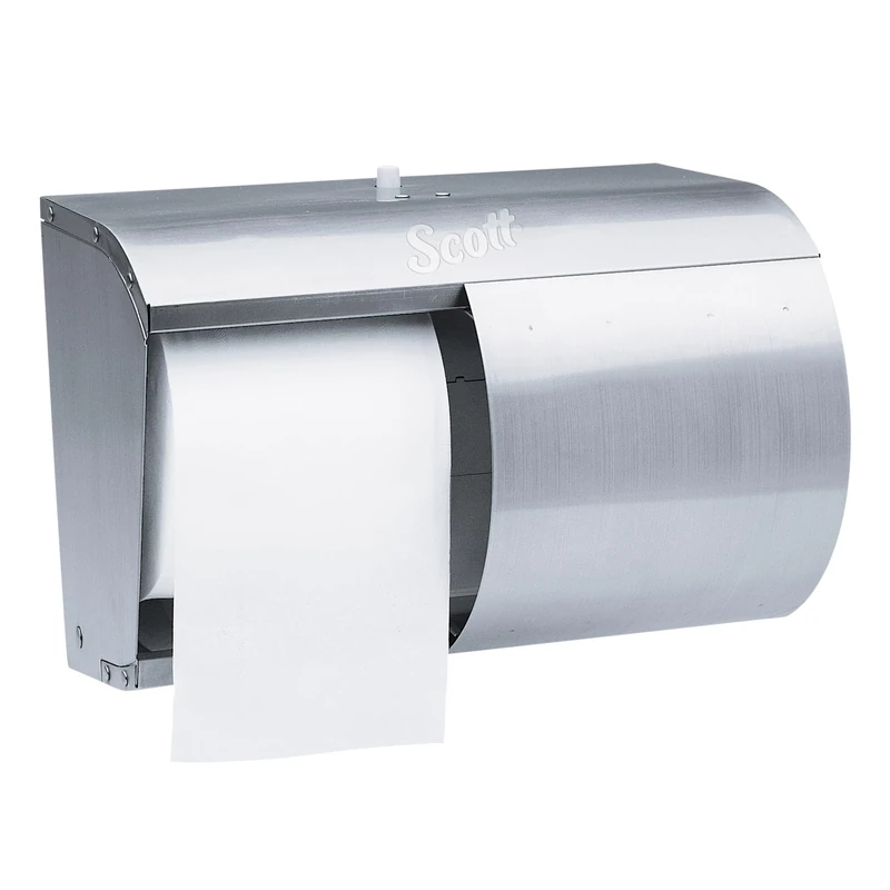 Scott 09606 Pro Coreless SRB Tissue Dispenser, 7 1/10 x 10 1/10 x 6 2/5, Stainless Steel