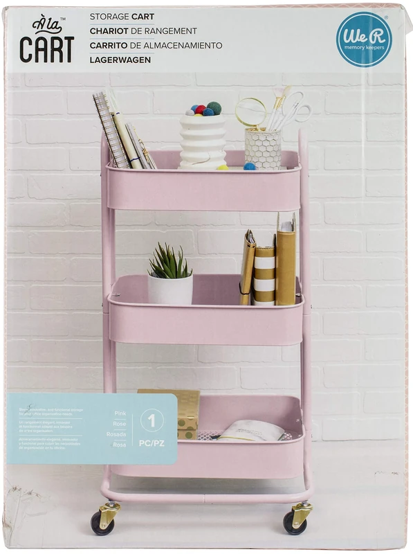 We R Memory Keepers WE R - STRG Cart Pink