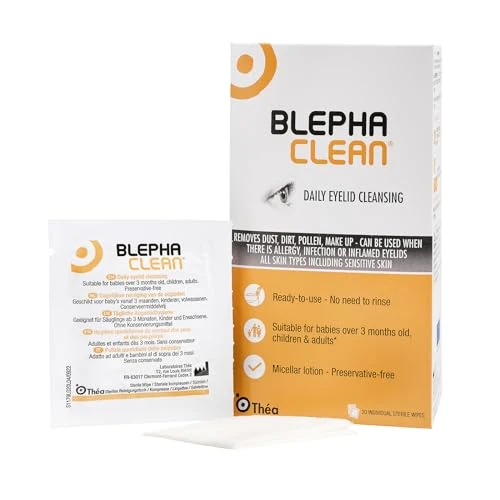 20 BLEPHACLEAN Sterile Eyelid Wipes For BLEPHARITIS