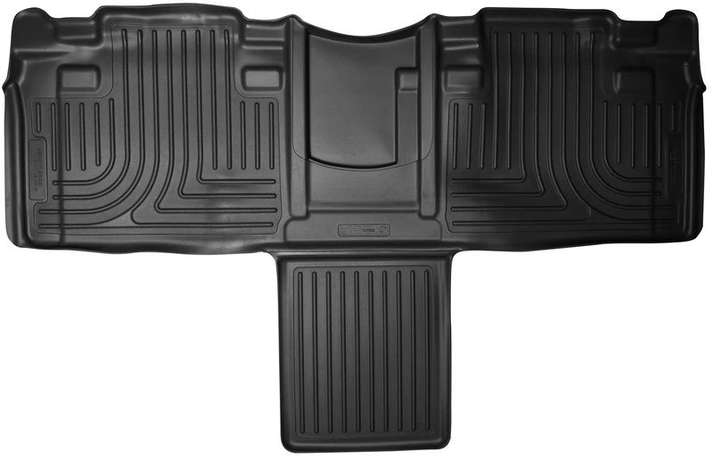Husky Liners Weatherbeater Series | 2nd Seat Floor Liner - Black | 19841 | Fits 2011-2020 Toyota Sienna 1 Pcs