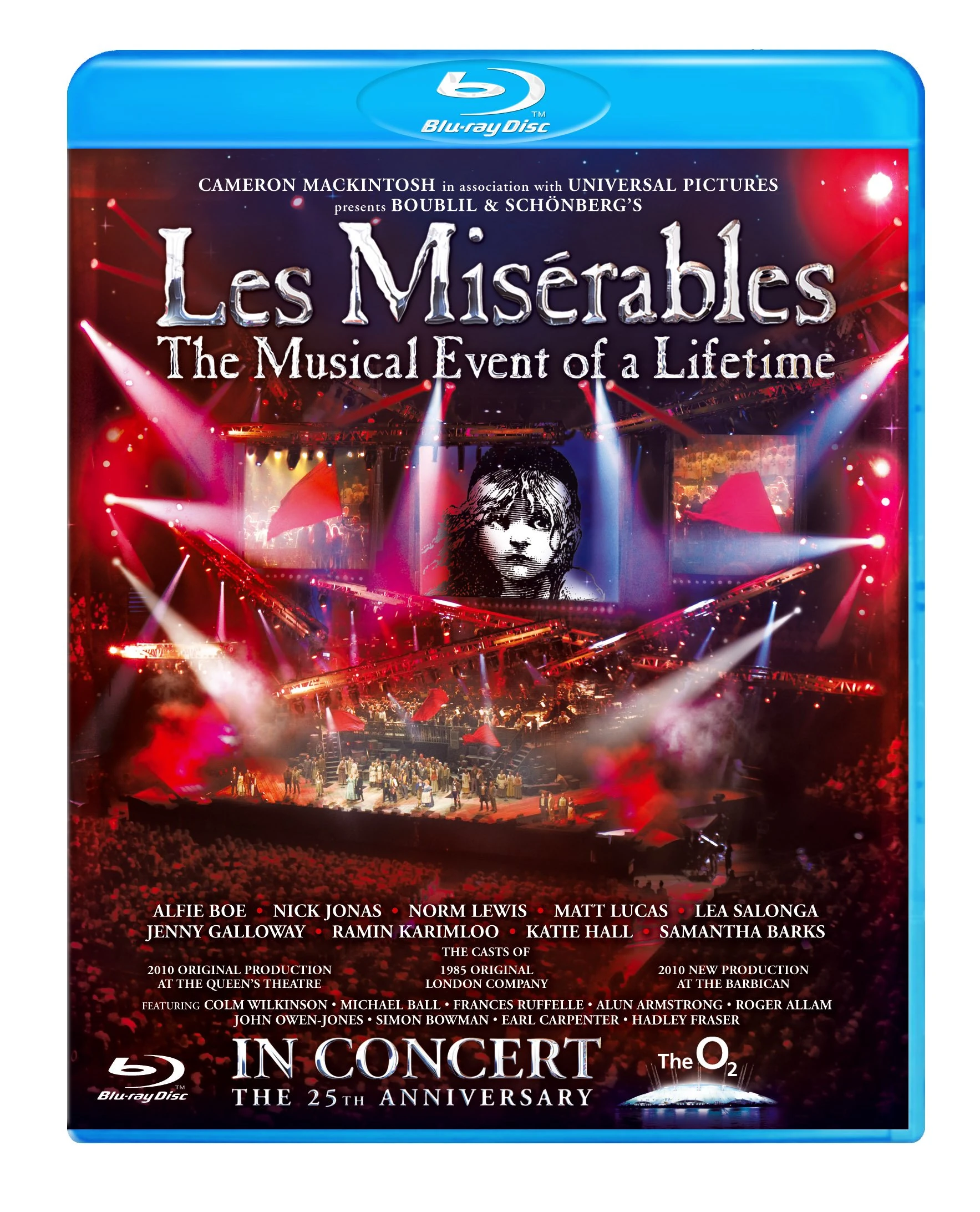 Les Miserables - 25th Anniversary [Blu-ray] [Region Free]