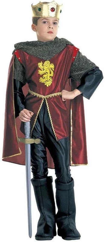 Children's Royal Knight 158cm Costume Large 11-13 yrs (158cm) for Medieval Middle Ages Fancy Dress