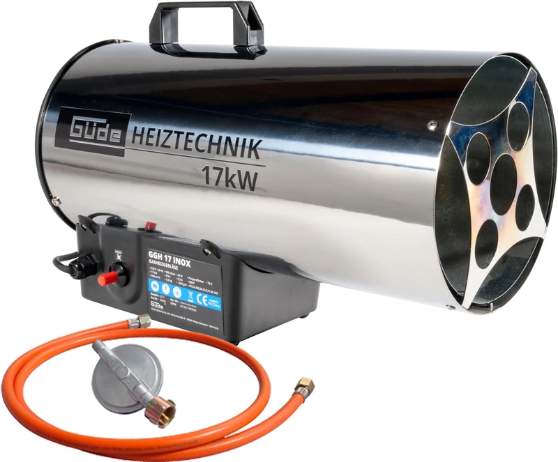 Güde 85006, Fan Heater Gas GGH17 INOX - Image 1