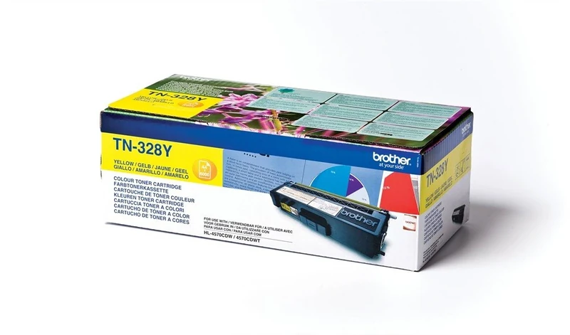Brother TN328Y Toner - Yellow