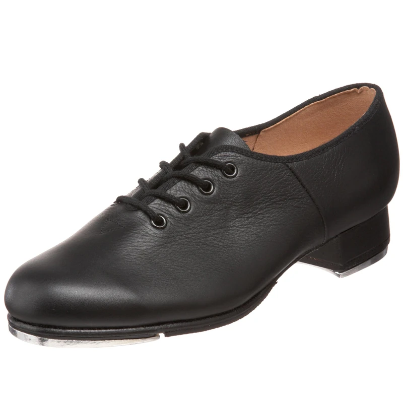 Bloch Womens Unisex-Adult S0301L Dance Women's Jazz Tap Full-Sole Leather Tap Shoe Black Size: 5.5