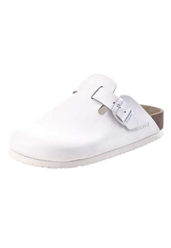 Dr. Brinkmann 603010, Unisex Adults' Clogs, White (Weiß), 9 UK