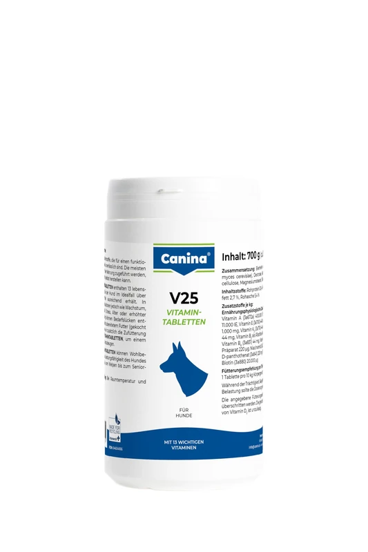 Canina Pharma V25 Vitamintabl. 700 g