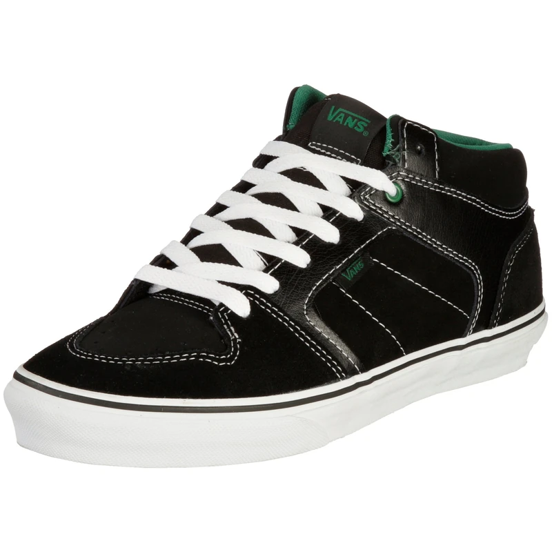 Vans Men's Ellis Mid Black/Green Trainer Vjwvyj7 110 10 UK