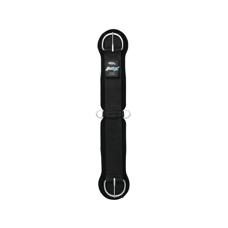 Weaver Leather AirFlex Straight Cinch, 28-Inch, Black