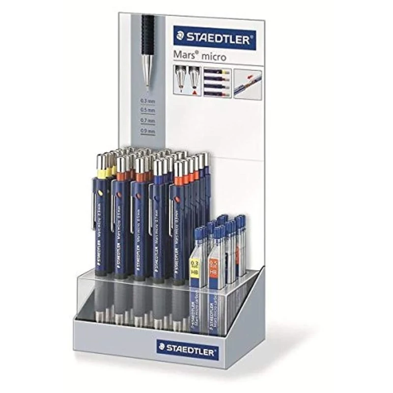 Staedtler Mars micro 775-Matita meccanica, color blu