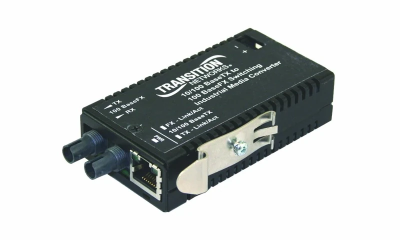 Transition Networks M/E-ISW-FX-01 10/100 Bridging Mini Industrial Converter