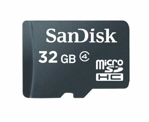 SanDisk 32 GB MicroSDHC Memory Card Only (Label May Change) - Frustration-Free Packaging
