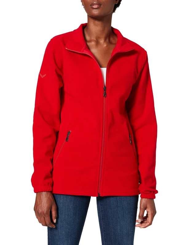 Trigema Women's Jacket Red Rot (kirsch 036) 50