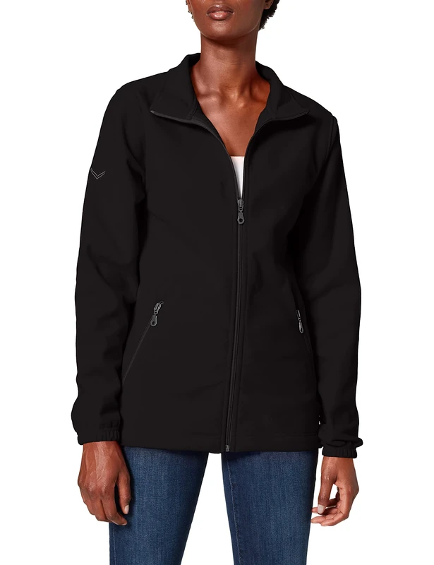 Trigema Women's 555104 Cardigan, Black, 5X-Large