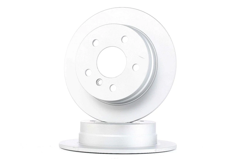 Bosch BD1101 Brake Disc Set - 258 mm Solid Discs - Rear Axle - ECE-R90 Certified - Long Service Life, Advanced Corrosion Protection - 1 Set of 2 Discs