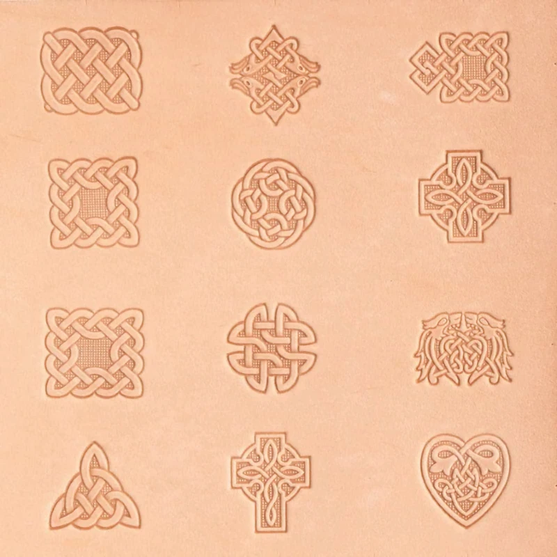 Tandy Leather Craftool Celtic Stamp Set of 12 8161-00