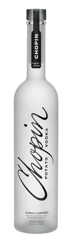 Chopin Potato Vodka | 40% | 70cl | Premium Polish Vodka with Field-to-Bottle Traceability | Full-Bodied with Notes of Green Apple | Perfect for Gifting